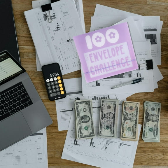 Masteelf Money Saving Budget Book Lovers 18.00X16.50X3.00CM Purple