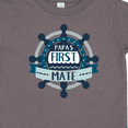 thumbnail image 4 of Inktastic Papa's First Mate Boys or Girls Toddler T-Shirt, 4 of 5