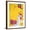 Brown Frame, variant on Art.com Pink Elephant with Fire Engine, 1984 Giclee Print by Jean-Michel Basquiat, 12" x 16"