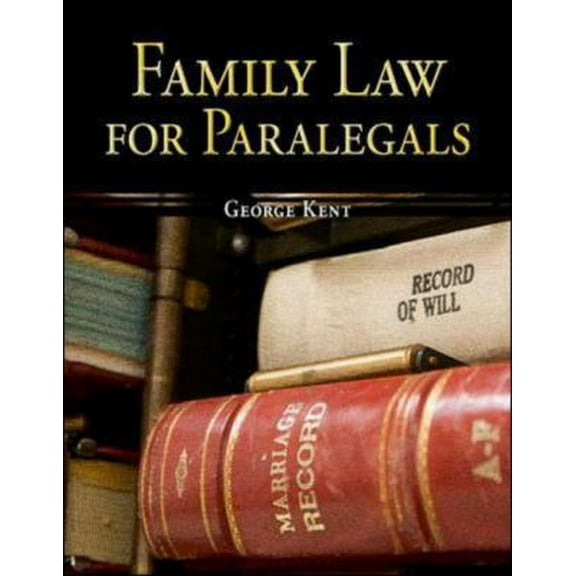 Pre-Owned Family Law for Paralegals (The McGraw-Hill Paralegal List) (Paperback) 0073376973 9780073376974
