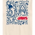 thumbnail image 3 of Jaws - Shark Doodles - Men's Short Sleeve Graphic T-Shirt, 3 of 5