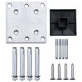 thumbnail image 2 of vidaXL Garden Fence WPC 68.9"x73.2" Gray, 2 of 10