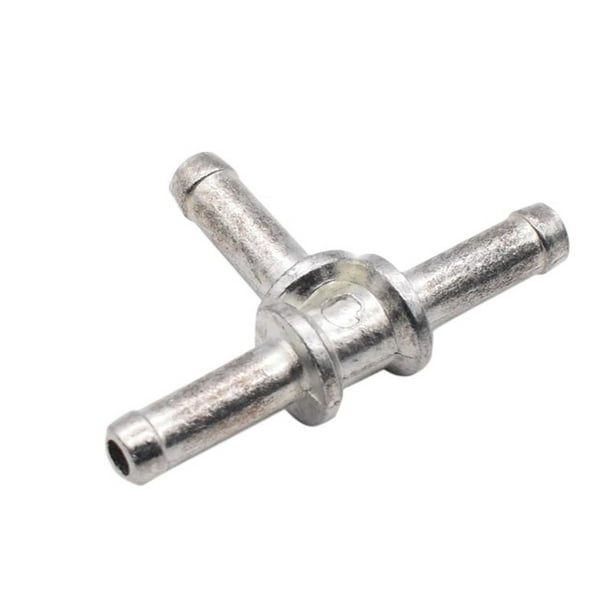 Conector de manguera de conexión en T de refrigerante de aluminio, acoplador de tubería de agua for VW Jetta, Skoda, Audi A3 N90693001, plateado