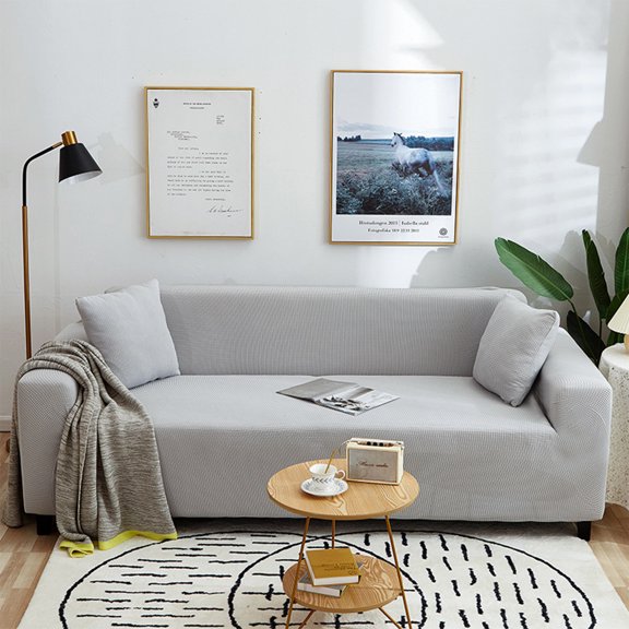 Ikohbadg Universal Knitted Elastic Sofa Cover All Season Polyester Sofa Cushion Velvet Rocker Sofa Cover