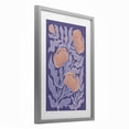 thumbnail image 2 of Stupell Industries Eclectic Midcentury Purple Poppies Gray Framed Print Under Glass, 17 x 23, by Martina Pavlova, 2 of 8