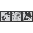 thumbnail image 3 of PA Ess Stencil 6x6 3pc Layer Pack Paint Splatter, 3 of 3