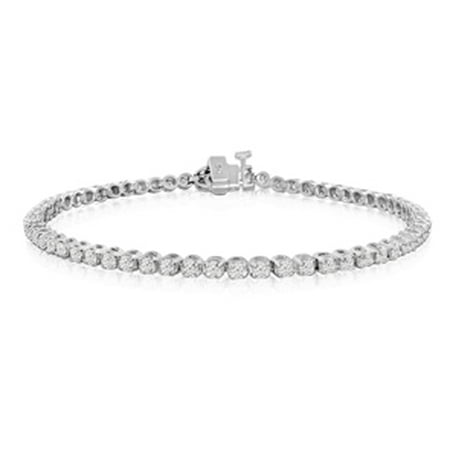 Superjeweler 8 Inch 2 1 4 Carat Diamond Tennis Bracelet In 14k 8 Inch 2 1 4 Carat Diamond Tennis Bracelet In 14k White Gold
