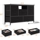 thumbnail image 3 of 8 - cajón cómoda mesa de TV con LED & power outlet para 55\, 3 of 8
