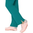 thumbnail image 4 of Med Couture Scrub Pants for Women, Jersey Waist Yoga Bottoms, 6 Pockets with Mid Rise Drawstring Waistband - MC7725, 4 of 7