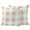 White Light Beige, variant on Pink Farmhouse Outdoor Pillow Covers 18x18 Set of 2,Waterproof Patio Throw Pillowcase Protectors,Buffalo Plaid Check Lattice Geometric Decorative Pillow Shams Cushion Covers for Seat Bed Couch Sofa