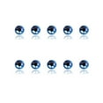 thumbnail image 1 of Nail Rhinestones Flat-Bottom Multi-faceted Sides DIY Handcraft Excellent Gloss Manicure Crystal Different Styles Mobile Phone Light Blue, 1 of 6