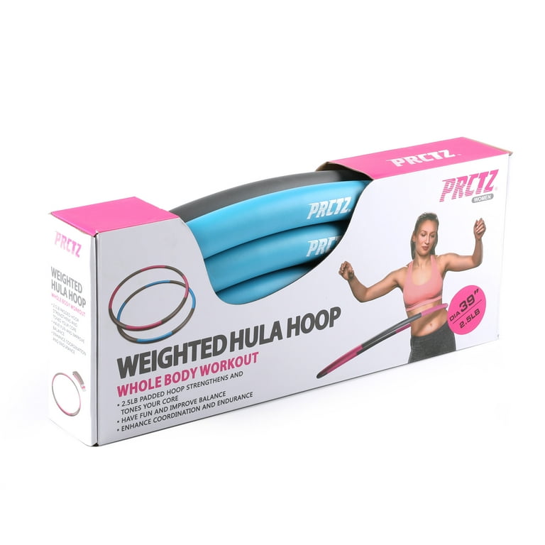PRCTZ 2.5lb Weighted Exercise Fitness Hoop