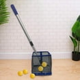 thumbnail image 2 of Recogedor de pelotas de tenis de mesa, recogedor de pelotas de tenis, barra ajustable, bolsa de almacenamiento de gran capacidad, contenedor ligero pa Ángulo de ajuste azul DYNWAVEMX recogedor de bolas, 2 of 8