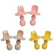 thumbnail image 3 of Silicona Para Bebés Cuchara Para Bebés Tenedor Bebé Led Destete Suministros De Alimentación Para Bebés matsuzay HA045477-01, 3 of 6