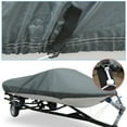 thumbnail image 3 of REGALWOVEN 20-22ft V-Hull 210D Boat Cover Waterproof Trailerable Gray, 3 of 5