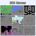 thumbnail image 3 of Recargable 500 en 1 consola de videojuegos retro, consola de juegos portátil, mini reproductor portátil, 3 of 3