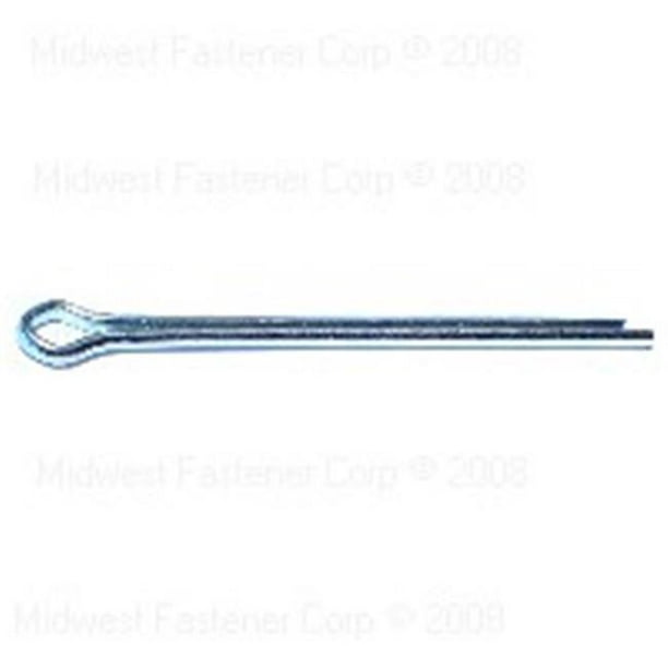 Midwest Fastener 4043 0.18 x 3 Spring Steel Cotter Pins 100 Piece