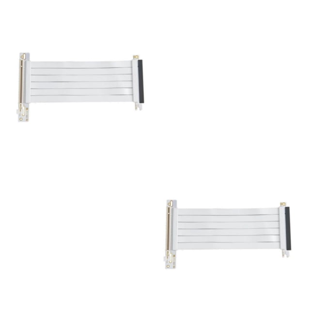 Eigraketly Soporte de tarjeta gráfica vertical PCI-E3.0 x16 PCI E Soporte GPU Mount Cable 2piezas
