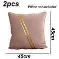 thumbnail image 2 of Funda de almohada suave y cómoda, almohada de felpa familiar sencilla, 2 uds., 2 of 6