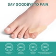 thumbnail image 5 of Welnove Tailor's Bunion Corrector Pads - 8 Pack Pinky Toe Protector, Bunion Cushion with Separator for Women Men, Gel Bunion Shield for Foot Pain Relief (Shield Spacers), 5 of 7