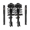 thumbnail image 1 of Transit Auto Front Rear Complete Suspension Shocks Strut and Coil Spring Mount Assemblies Kit for Car Dodge Caravan Chrysler Town & Country Voyager - Left Right Side (Driver Passenger) K78M-100080, 1 of 2