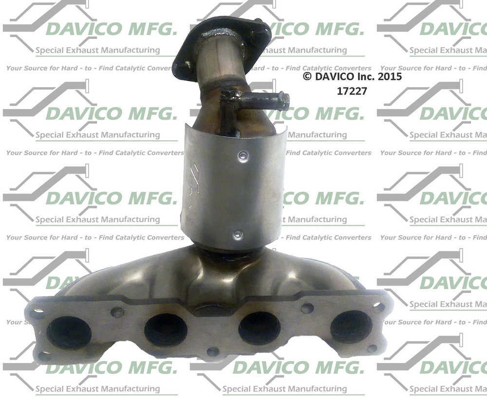 Davico Mfg Catalytic Converter P/N:17227 Fits select: 2011-2015 KIA SORENTO, 2010-2012 HYUNDAI SANTA FE