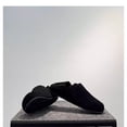 thumbnail image 6 of Men' Non-Slip Mid-Top Sneakers with Toe - Upper & Rubber Sole, Striped/Checkered/ Solid Color - Ideal Gift for Men (Comfortable Durable Design) Adjustable Lace-Up /Outdoor/Travel, - Casual Wear,, 6 of 8