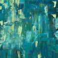 thumbnail image 3 of Tre Sorelle Studios 12x12 Black Modern Framed Museum Art Print Titled - Shades of Teal, 3 of 5