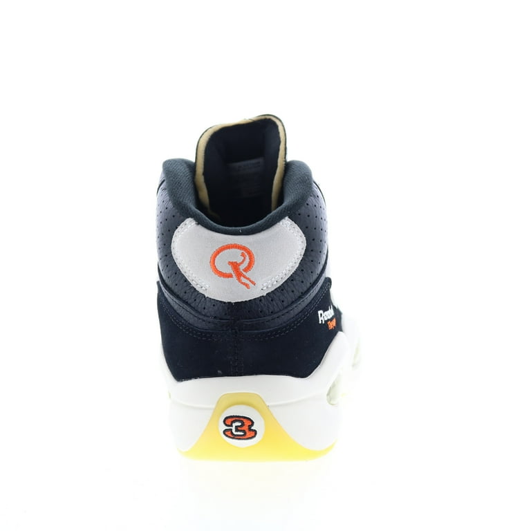 Reebok The PUMP「ANSWER X PUMP」26cm バスケWH Reebok Question Pump Mens Black Leather Lace Up Athletic