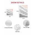thumbnail image 7 of Ombre Ocean Beach Kitchen Dish Towels for Drying Dishes Set of 2, Nautical Coastal Beach Sandy Gradient Gray Waffle Weave Microfiber Hand Tea Bathroom Towels Quick Dry & Absorbent Towel 12x12, 7 of 7