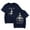 Navy Blue, variant on john summit Merch COMFORT IN CHAOS TRACKLIST T-Shirt Women Men Fashion Clothes Trend Casual Short Sleeve Top