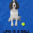 thumbnail image 2 of CafePress - Springer Spaniel Life - Cute Infant Baby Football Bodysuit, 2 of 3