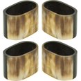 thumbnail image 4 of EcoNesxp Ensemble de 4 Haut-Parleurs Ovales Marron, 4 of 4
