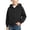Black, variant on Hoodie Kids Boys Long Sleeve Funny Solid Color Modern Fit Pullover Hoodies Fall Winter Kids Clothes Boys