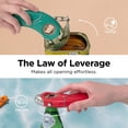 thumbnail image 4 of Kitchen Mama Epic One Magnetic Multifunction Opener: Beer, Soda Can, Pull Tab, Jar Opener (Teal), 4 of 7
