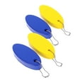 thumbnail image 5 of PTOOTP 4-Pack Assorted Color Foam Floating Keychains, Lightweight PU and Zinc Alloy, Ideal for Boating, Pool, and Water Activities, 5 of 8