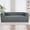 Grey, variant on 89" Modern Corduroy Couch, 3 Seats Plush Sofa with Squared Arm,Luxury Comfy Seat Super Soft Couches for Living Room,Small Space,Office,Apartment,No Assembly Required (Grey)