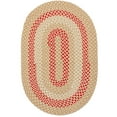 thumbnail image 5 of Super Area Rugs Braided Farmhouse Cotton Reversible Area Rug Beige - Oval 5' x 7', 5 of 5