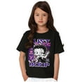 thumbnail image 4 of Kanji Style Cartoon Just Say Boop Girls Kids T Shirt Tees Teen Brisco Brands M, 4 of 6