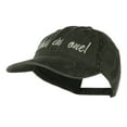 thumbnail image 2 of Hole in One Embroidered Washed Cap - Black OSFM, 2 of 5