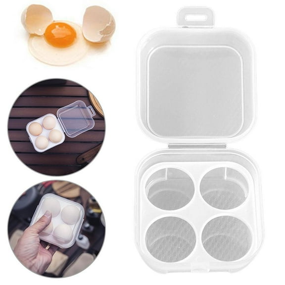 FurNest Egg carton 4 Compartments Egg Organizer Colorful Egg Storage Box L