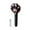 Black, variant on Kitty Paw Showerhead Handheld - 3-Mode Rain, Mist, and Mixed, Air-Boosted Pressure, Silicone Nozzles, Built-in 5 Micron Filter, Plastic Bath Shower Head
