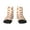 2 Black-2, variant on Cartoon Squirrel Pattern Quarter Crew Socks,Toe Seamed Ankle Socks,Cotton Cushioned Breathable Athletic Crew Sports Socks