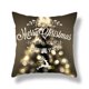 thumbnail image 1 of Fundas de almohadas navideñas Fundas de almohadas navideñas, Adornos navideños, Fundas decorativas de almohadas navideñas, Fundas de almohadas de vacaciones de invierno con ciervos de Papá Noel kaili Sencillez, 1 of 2