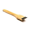 thumbnail image 3 of Outset BBQ Spatula, Grilling Tong, and Grill Brush Set of 3, Stainless Steel and Bamboo, 3 of 8