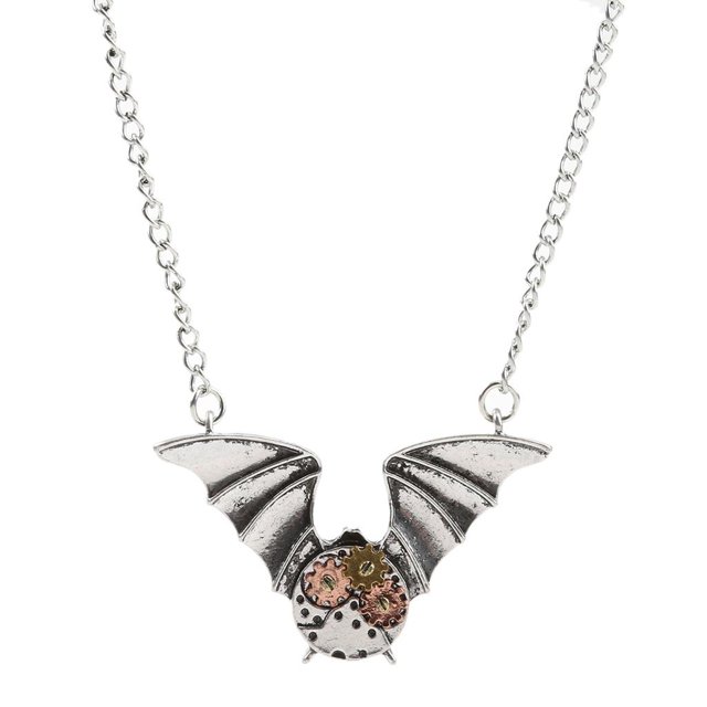 Joyería Colgante Colr Engranaje de Palo Pta Sunnimix Collar pendiente de la vendimia