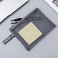thumbnail image 5 of HOZVOMI Transparent Mesh Handheld Storage Bag Multi Functional Organizer for Documents Stationery Makeup Toys, 5 of 6