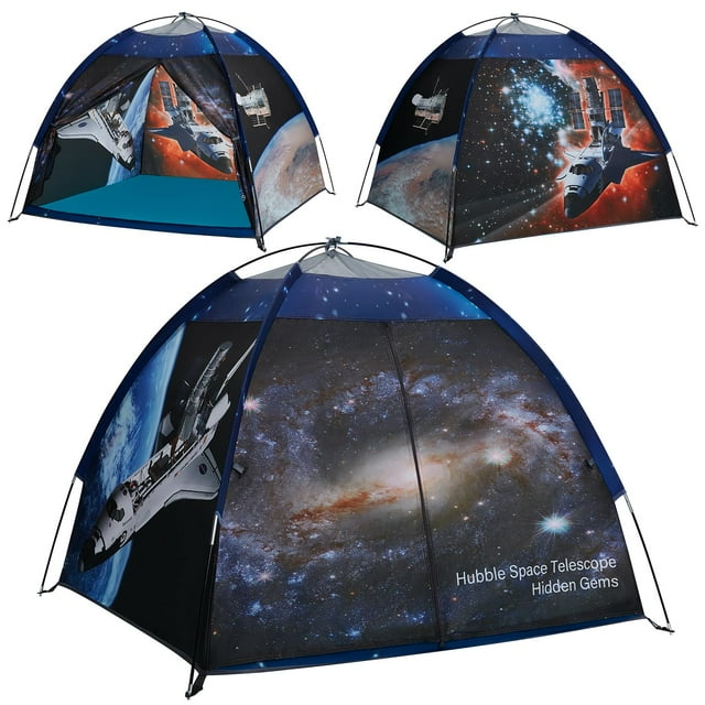 Play Tent Managant Space Shuttle Atlantis con cúpula Hubble 47x47x43