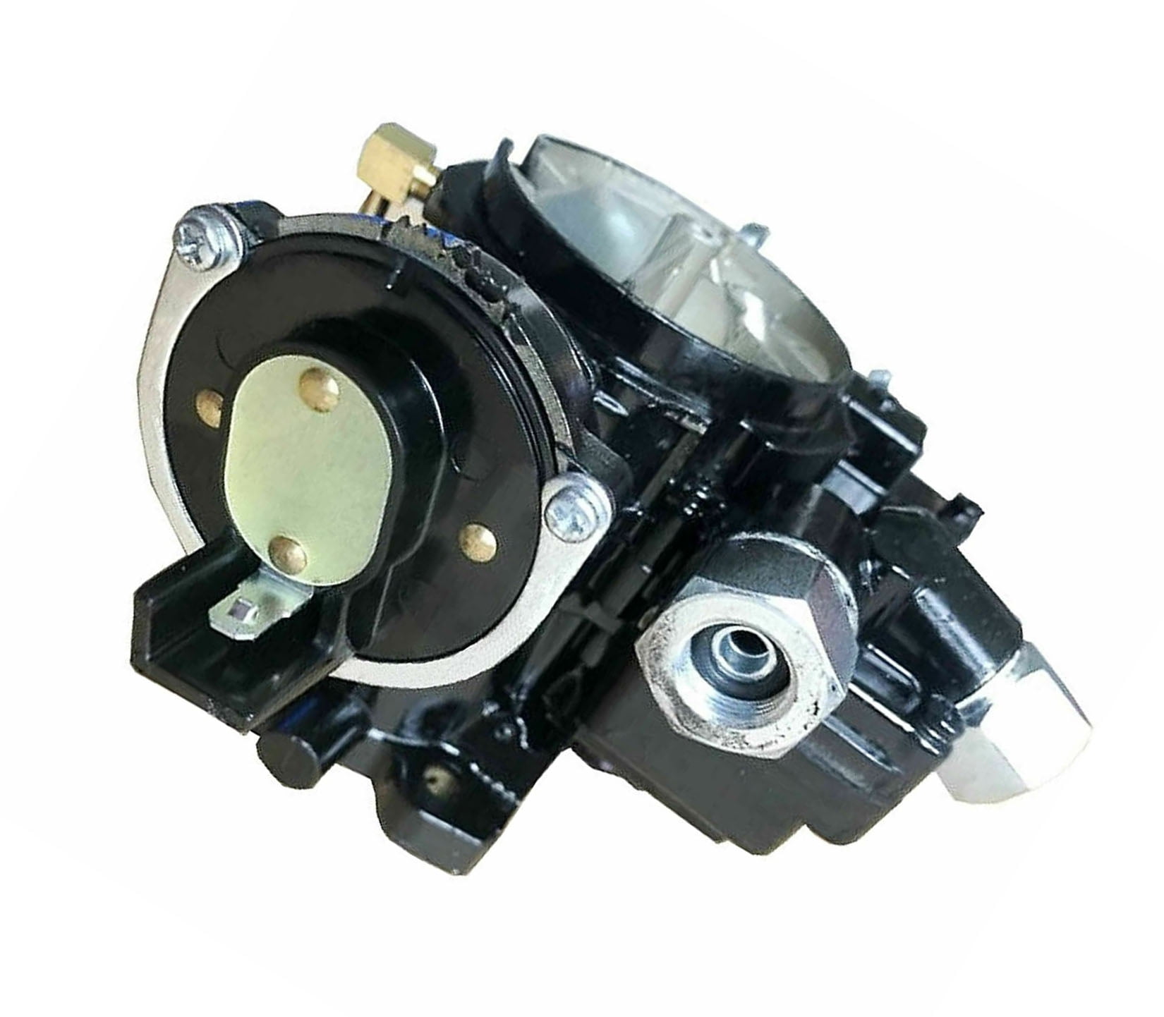imUfer Marine Carburetor Replacement for Mercruiser 2 Barrel 3.0L 4 CYL with A Long Linkage Black 