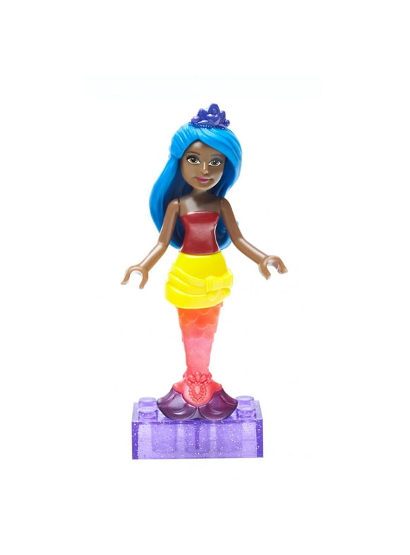 Mega Bloks Barbie Dreamtopia Rainbow Cove Mermaid Barbie, ages 3 & up